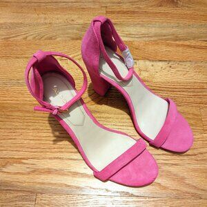 ALDO Myly Heeled Sandal - Fuschia - Size 9B - NWOT